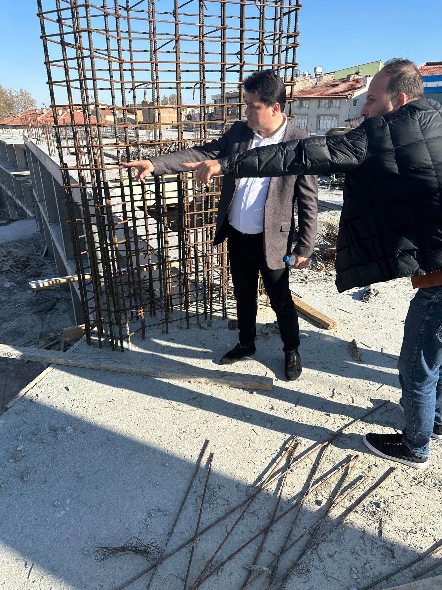 BAŞKAN AYNACI İNCELEMELERDE BULUNDU