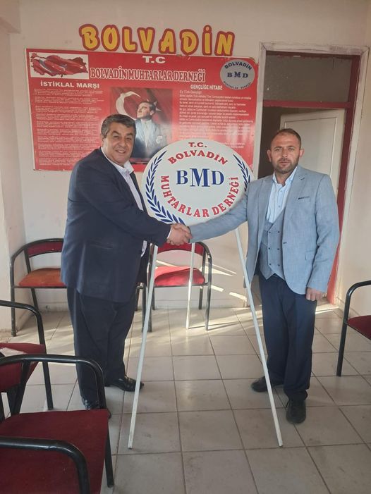 "İbrahim Eriş, Bolvadin Muhtarlar Derneği'nin Başkanlığına Getirildi"
