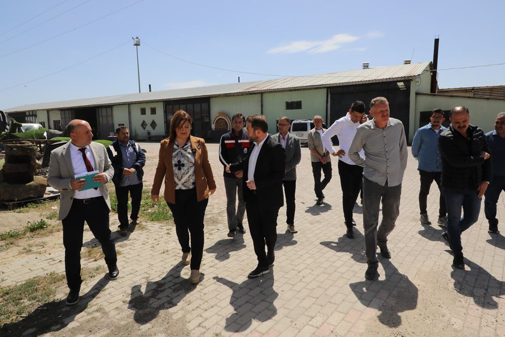 BAŞKAN KÖKSAL DIŞ BİRİMLERİ İNCELİYOR
