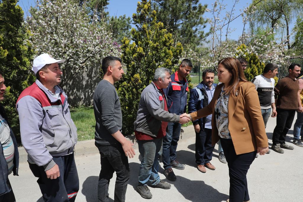 BAŞKAN KÖKSAL DIŞ BİRİMLERİ İNCELİYOR