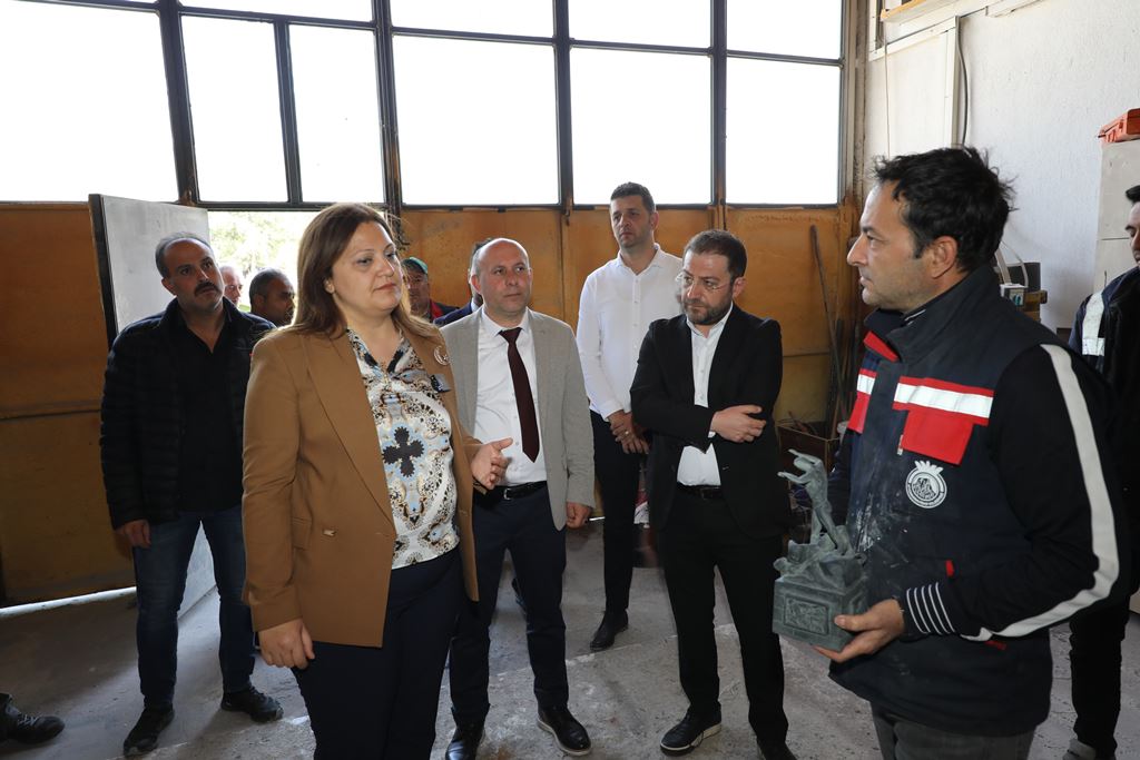 BAŞKAN KÖKSAL DIŞ BİRİMLERİ İNCELİYOR