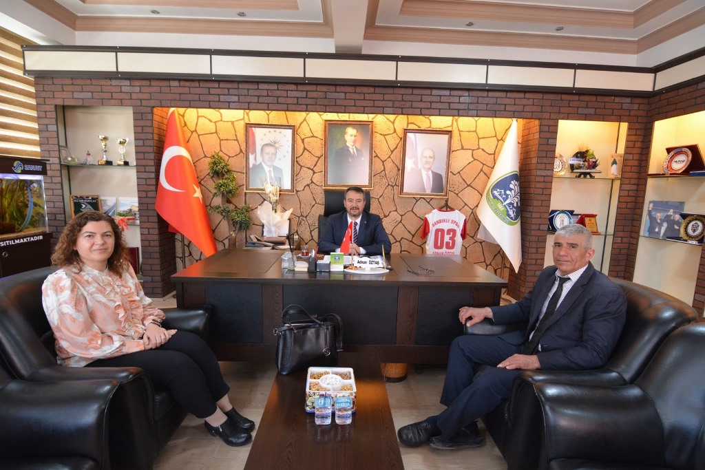 BAŞKAN ADNAN ÖZTAŞ'A RESMİ ZİYARETLER DEVAM EDİYOR