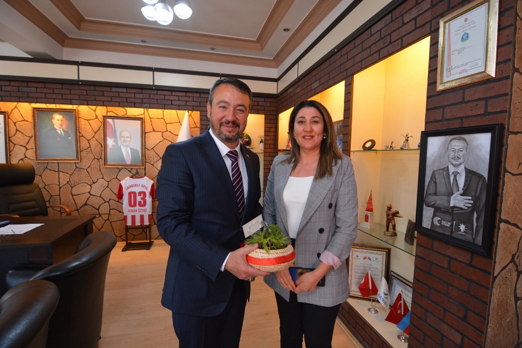 BAŞKAN ADNAN ÖZTAŞ'A RESMİ ZİYARETLER DEVAM EDİYOR