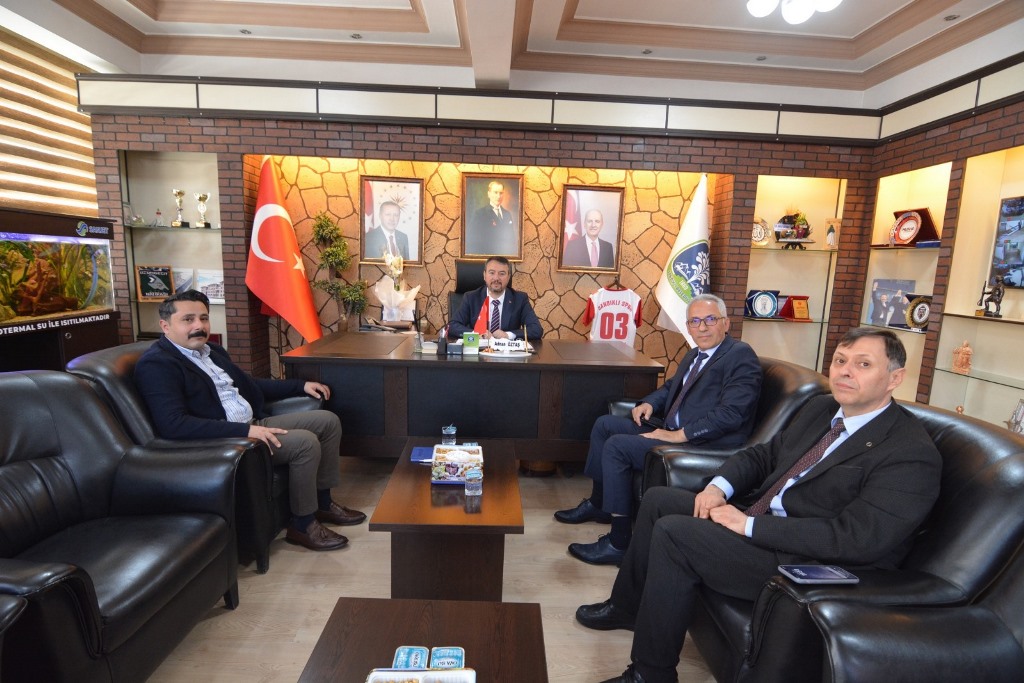 BAŞKAN ADNAN ÖZTAŞ'A RESMİ ZİYARETLER DEVAM EDİYOR