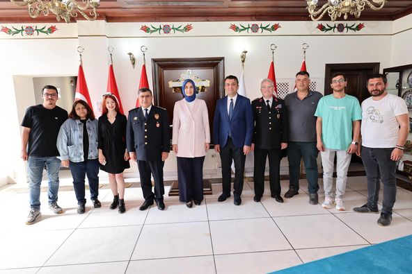 Vali Yiğitbaşı  Basın Mensuplarının Bayramını Kutladı