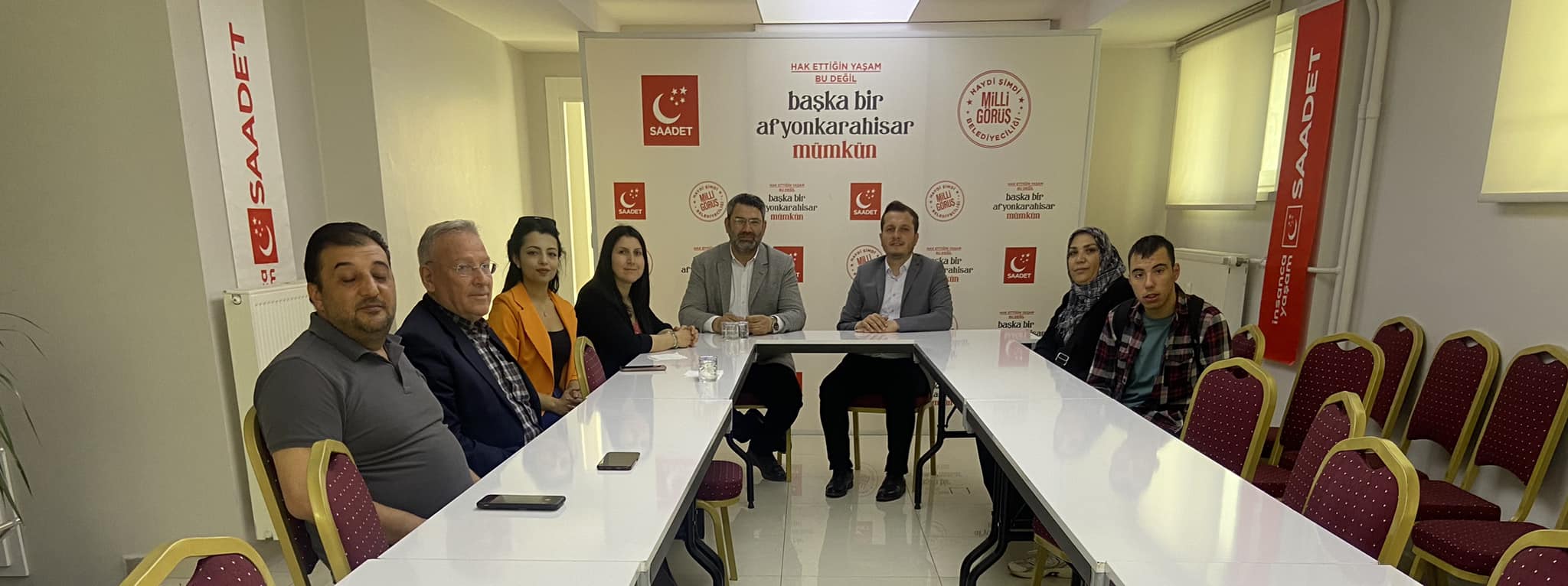 Başkan Kavas'tan Saadet Partisine Taziye Ziyareti