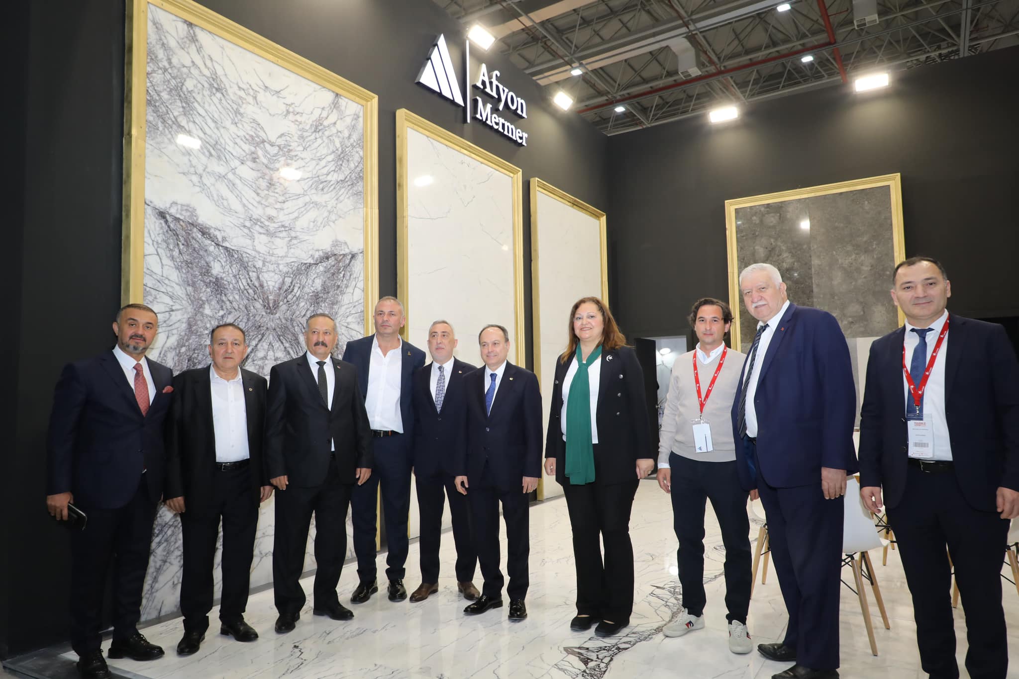 Başkan Köksal Marble İzmir Uluslararası Doğaltaş ve Teknolojileri Fuarı’na katıldı