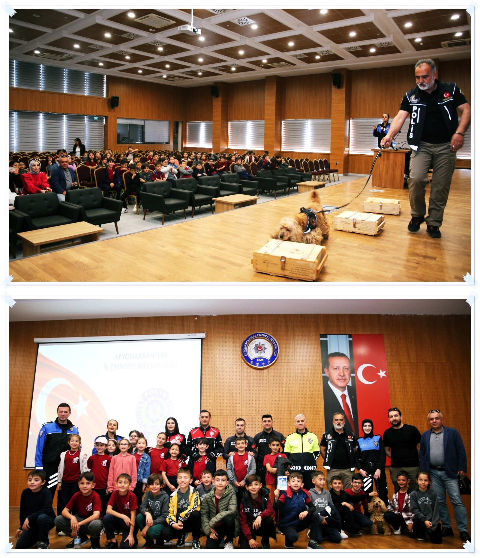 Afyon Polisinden Miniklere Jest