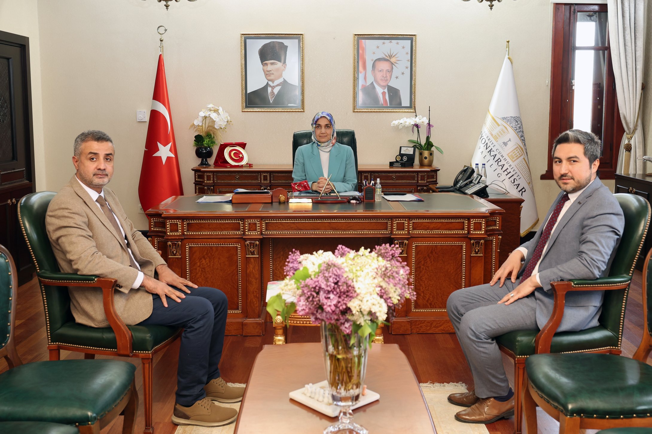 Vali Yiğitbaşı, Zafer Kalkınma Ajansı Yetkililerini Ağırladı