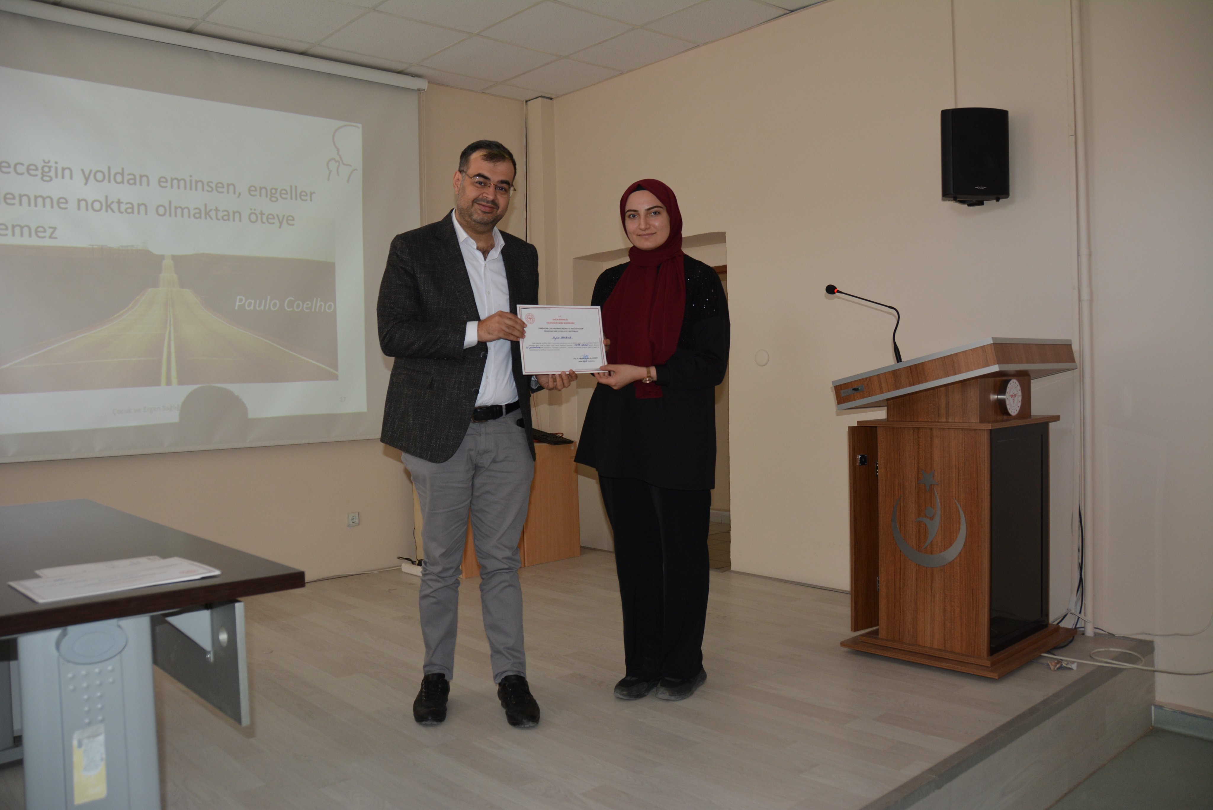Eğitim Sertifikası Töreni Düzenlendi