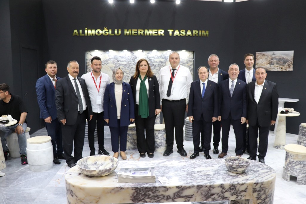 İZMİR MERMER FUARI'NA AFYONKARAHİSAR DAMGA VURDU