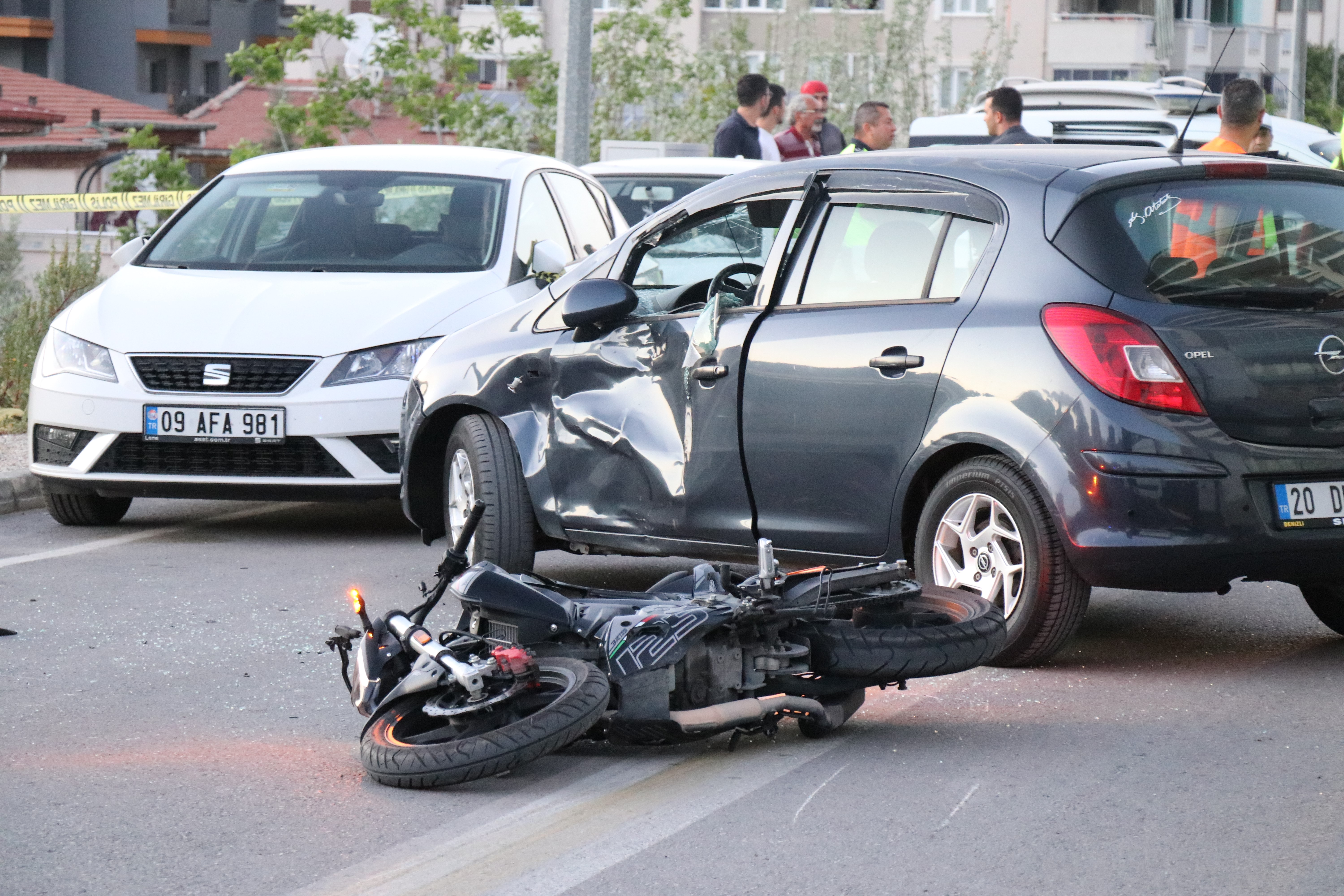 Feci Kazada Motosiklet Sürücüsü Hayatını Kaybetti