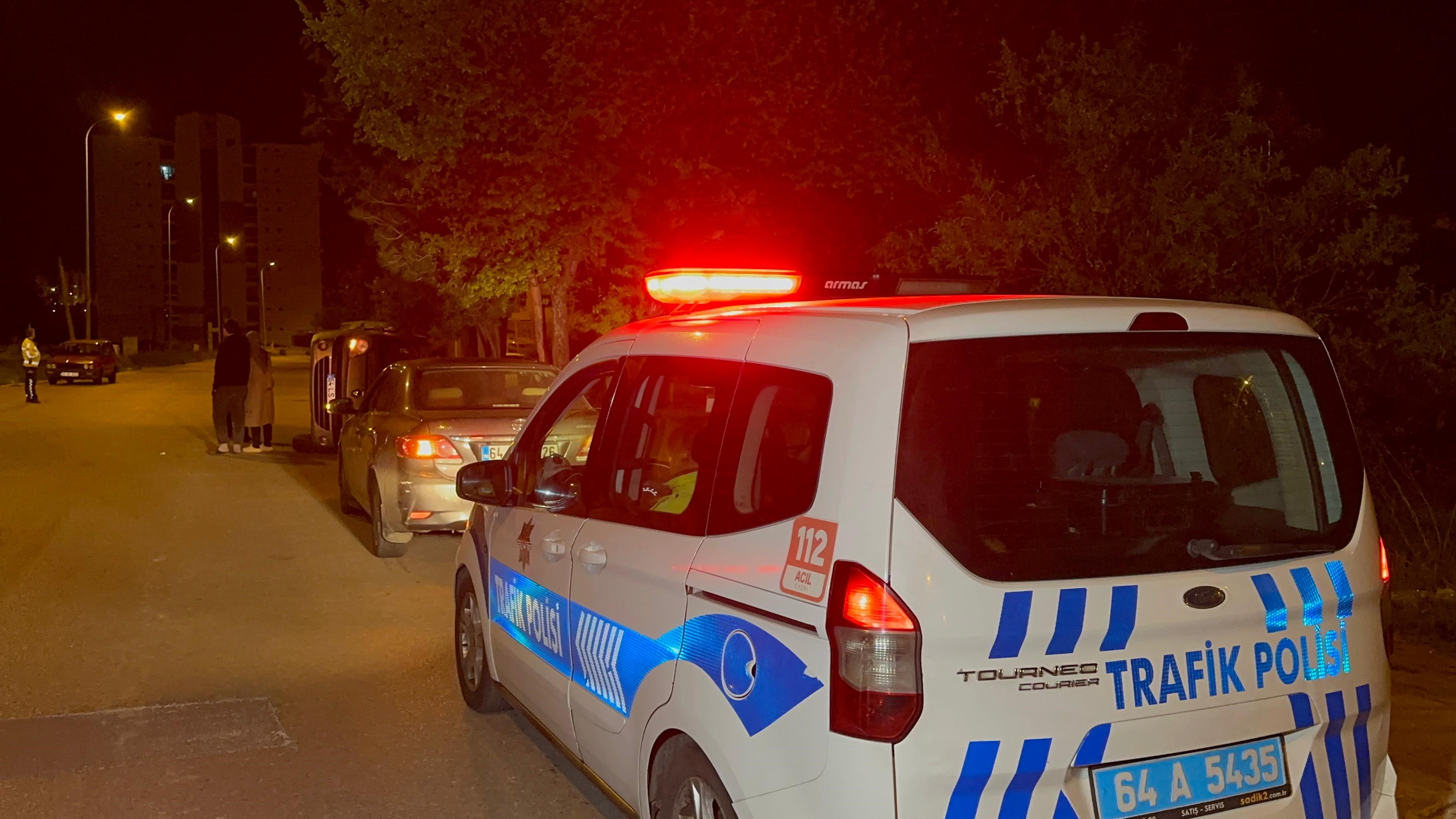 İki Aracın Çarpıştığı Kazada Karı Koca Yaralandı