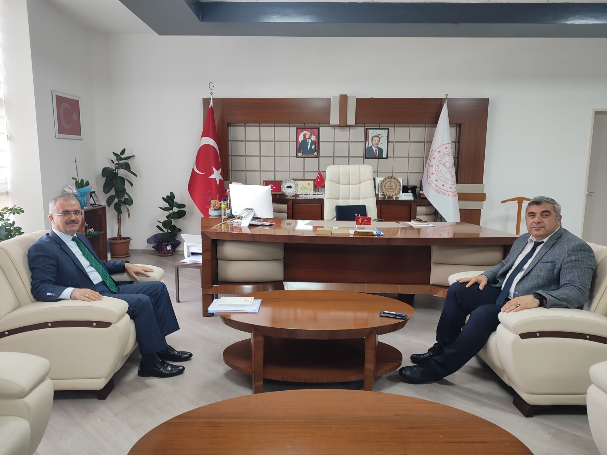 Müdür Erdoğan'dan Sünnetci'ye Ziyaret