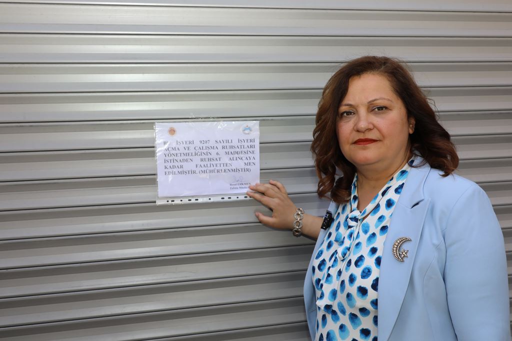 SIĞINMACILARA AİT KAÇAK İŞYERLERİNE GEÇİT YOK!