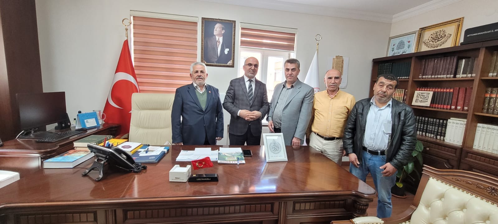 Müftü İmamoğlu'na Cansuyu Derneği'nden Anlamlı Ziyaret