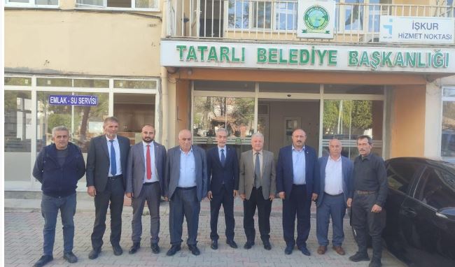BAŞKAN ÜSTÜN BELEDİYE BAŞKANI KAYER’E BAŞARILAR DİLEDİ