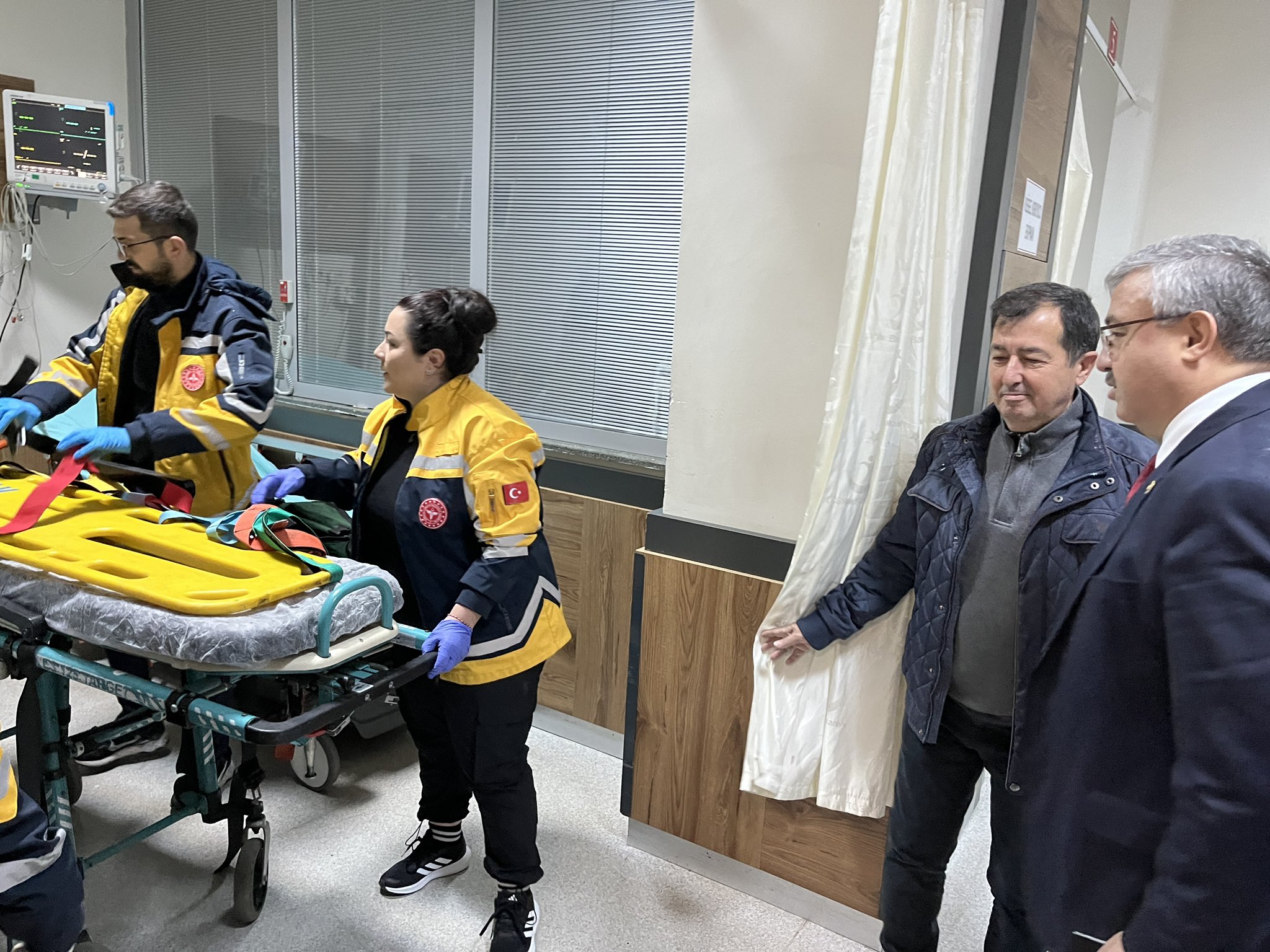 AK Partili Yurduseven ve Arslan Yaralıları Ziyaret Etti