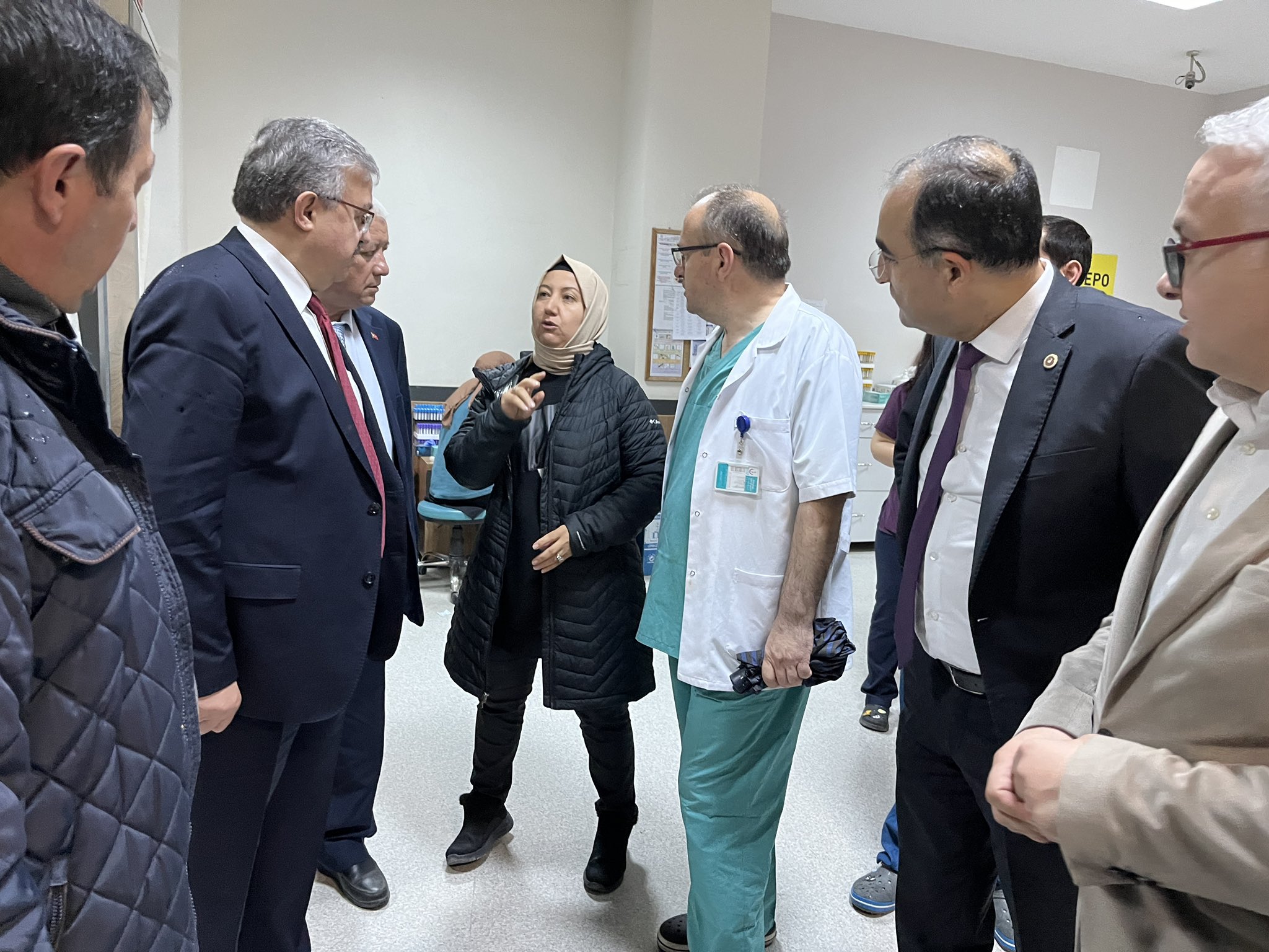 AK Partili Yurduseven ve Arslan Yaralıları Ziyaret Etti
