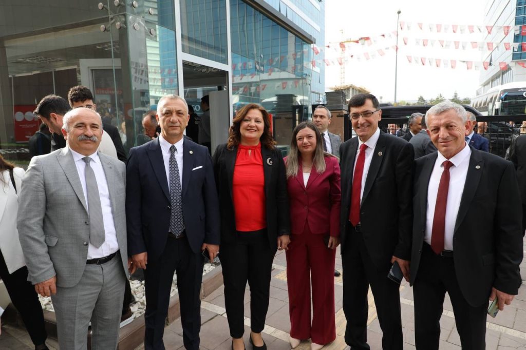 BAŞKAN KÖKSAL, CHP GENEL MERKEZİ'NDE