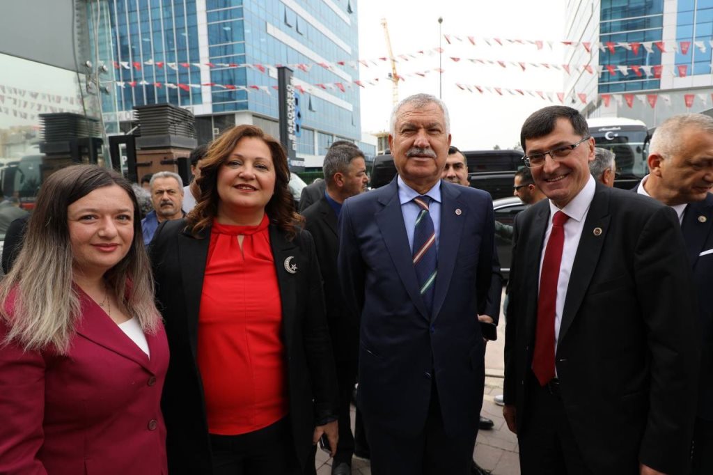 BAŞKAN KÖKSAL, CHP GENEL MERKEZİ'NDE