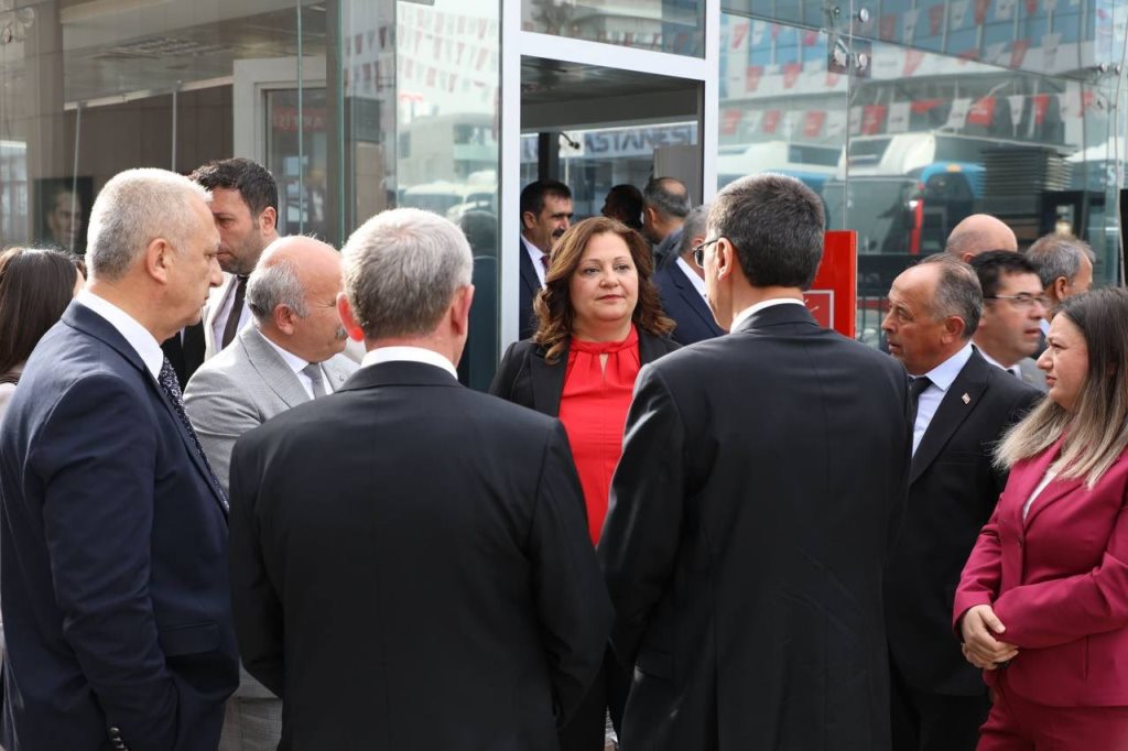 BAŞKAN KÖKSAL, CHP GENEL MERKEZİ'NDE