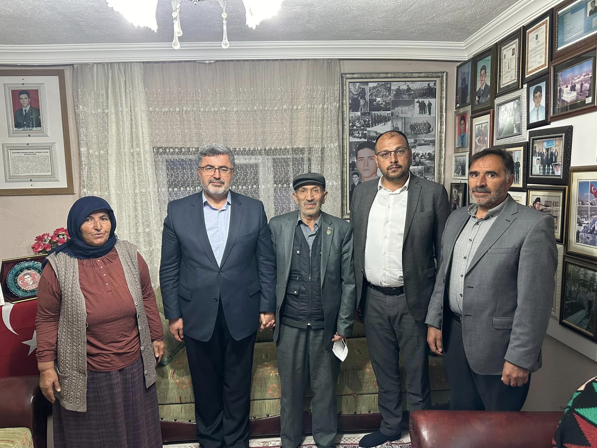 Milletvekili Özkaya Şehit Ailesini Ziyaret Etti