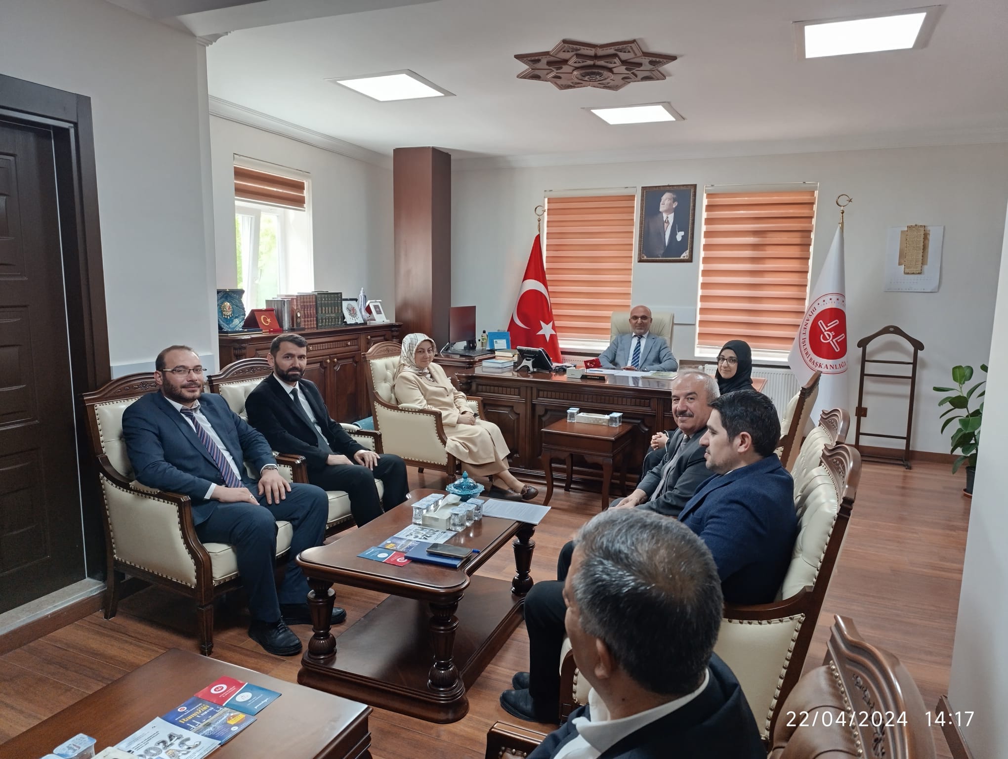 AFYON İL MÜFTÜLÜĞÜ DİJİTAL MEDYA EKİBİNDEN PROJE TOPLANTISI
