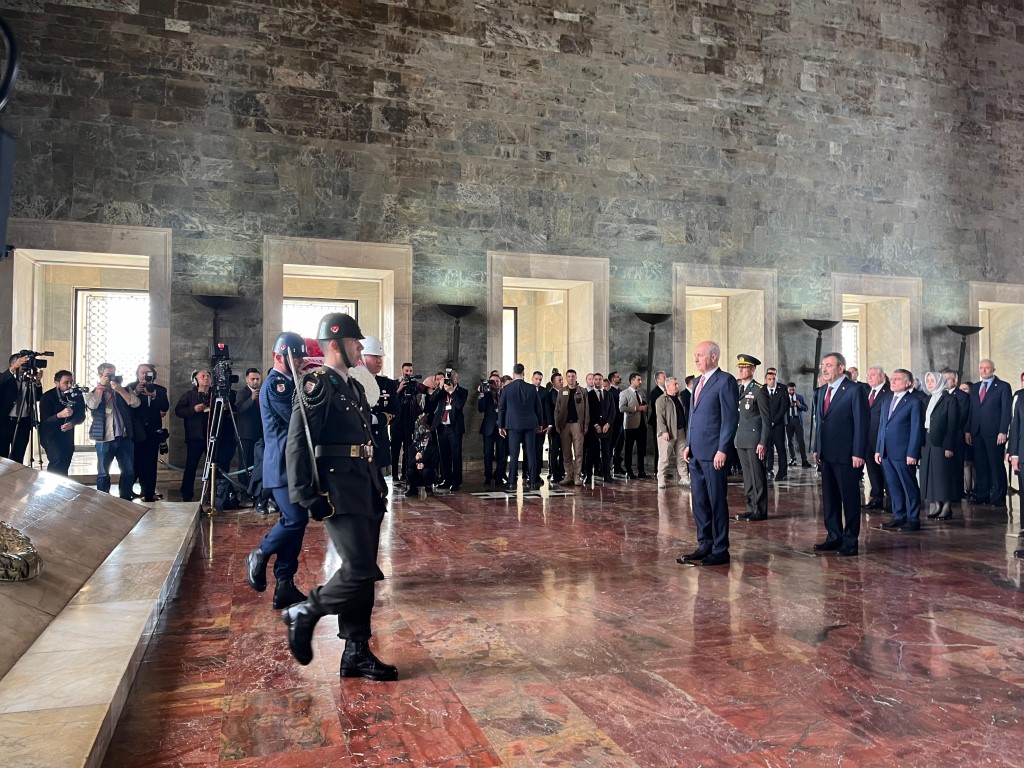 DEVLET ERKÂNI ANITKABİR’DE