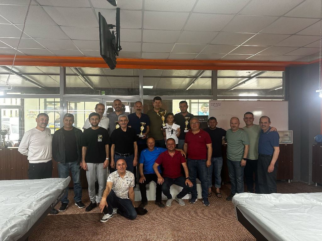 BİLARDO TURNUVASI SONUÇLANDI