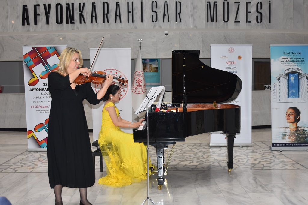 "23. AFYONKARAHİSAR KLASİK MÜZİK FESTİVALİ" SONA ERDİ