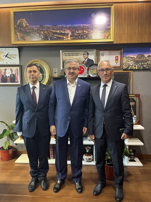 MİLLİ PARKLAR BÖLGE MÜDÜRÜ CAN'DAN MİLLETVEKİLİ YURDUNUSEVEN'E ZİYARET