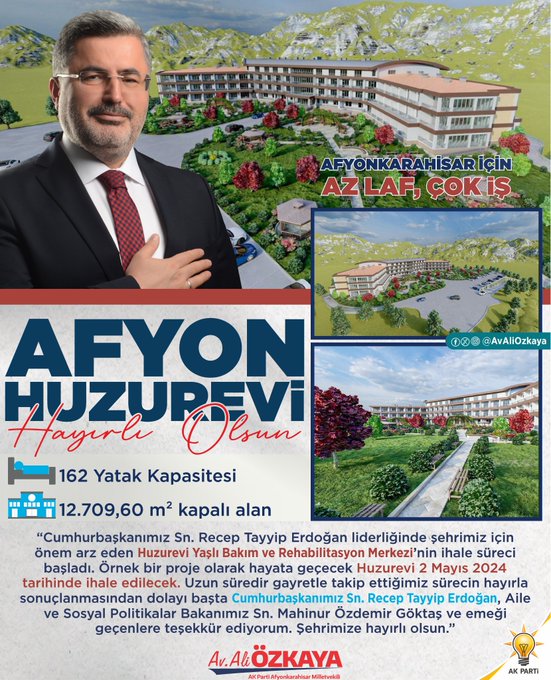 Kentte Kazandırılacak Projenin İhale Tarihini AK Partili Özkaya Açıkladı