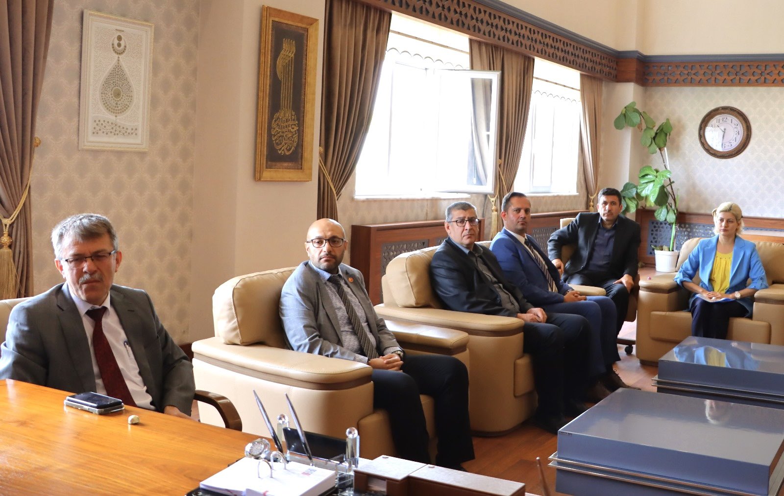 Afyonkarahisar İl Özel İdaresi Başkanı Mehmet Siper’e Hayırlı Olsun Ziyaretleri Sürüyor