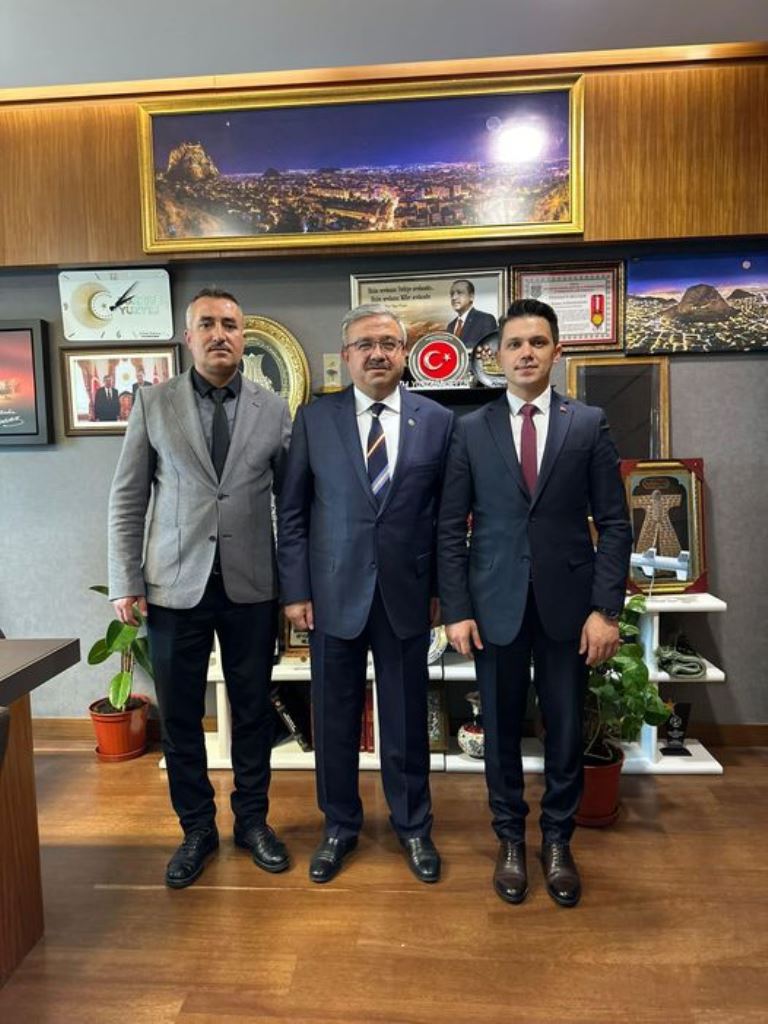 BAŞKAN ÇİÇEK, MİLLETVEKİLİ YURDUNUSEVEN'İ ZİYARET ETTİ