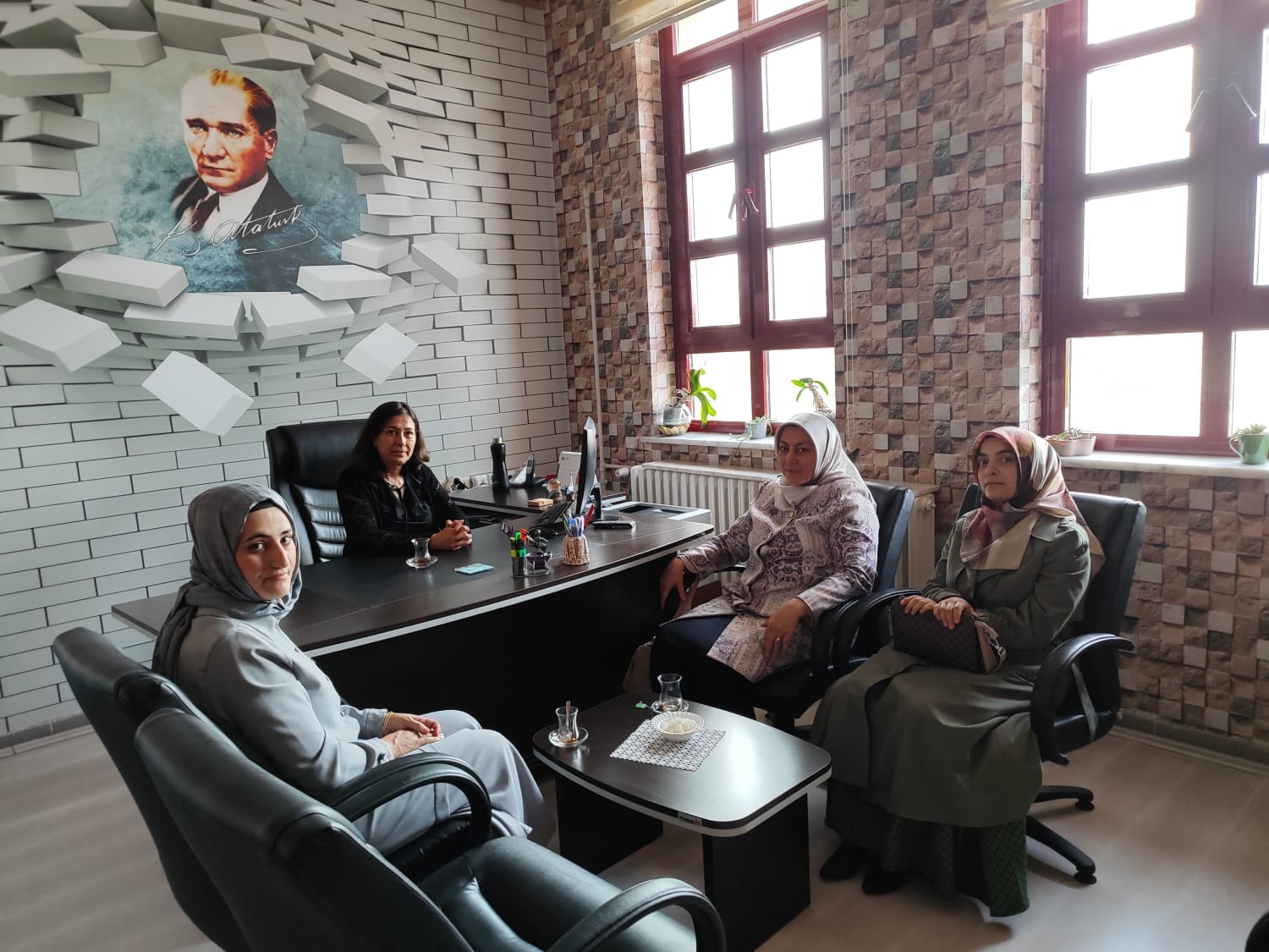DESTİNA VE SAFİYE SULTAN YURTLARI ZİYARET EDİLDİ