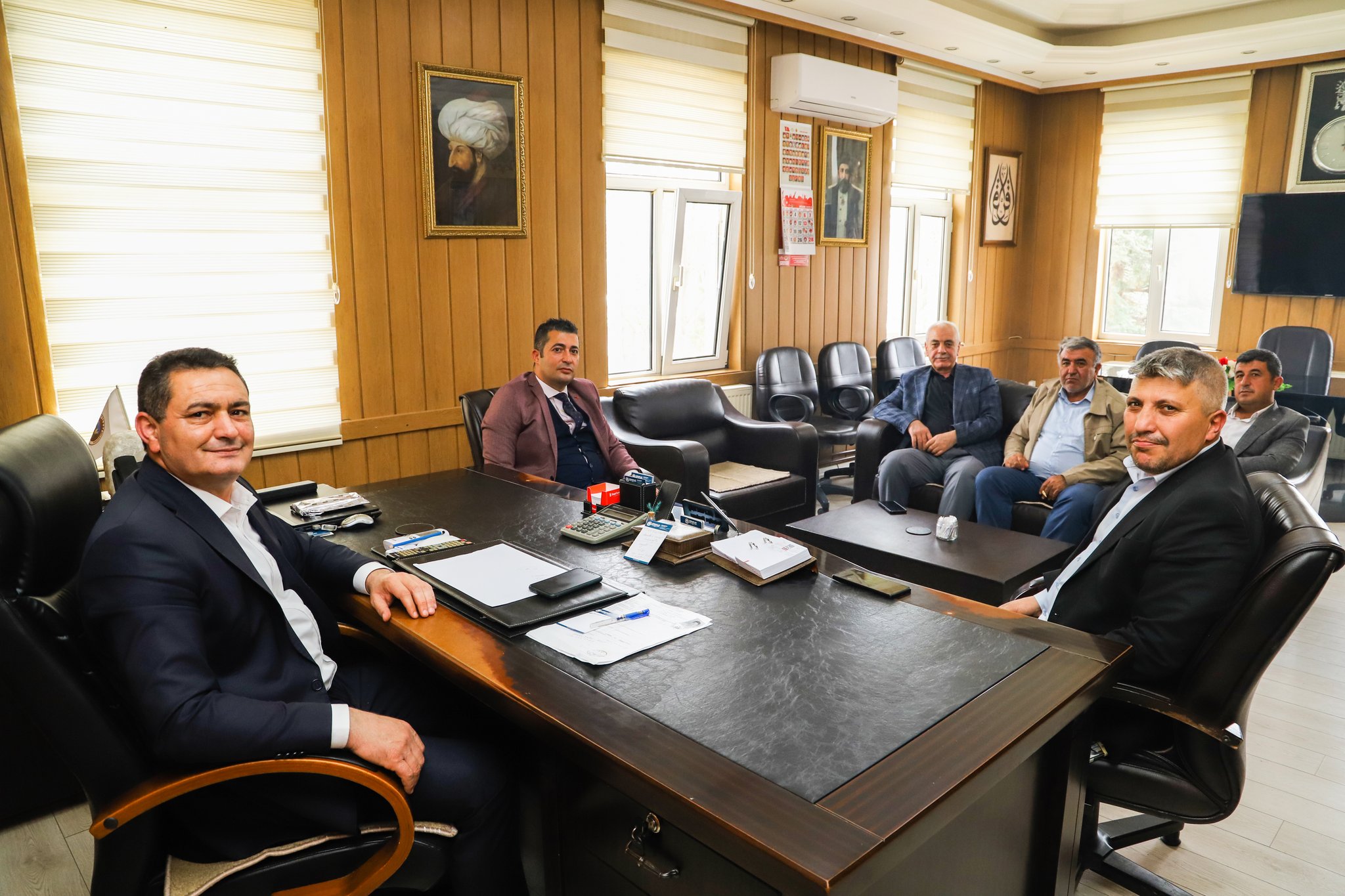 Başkan Altuntaş Müdür Demir'i Ağırladı