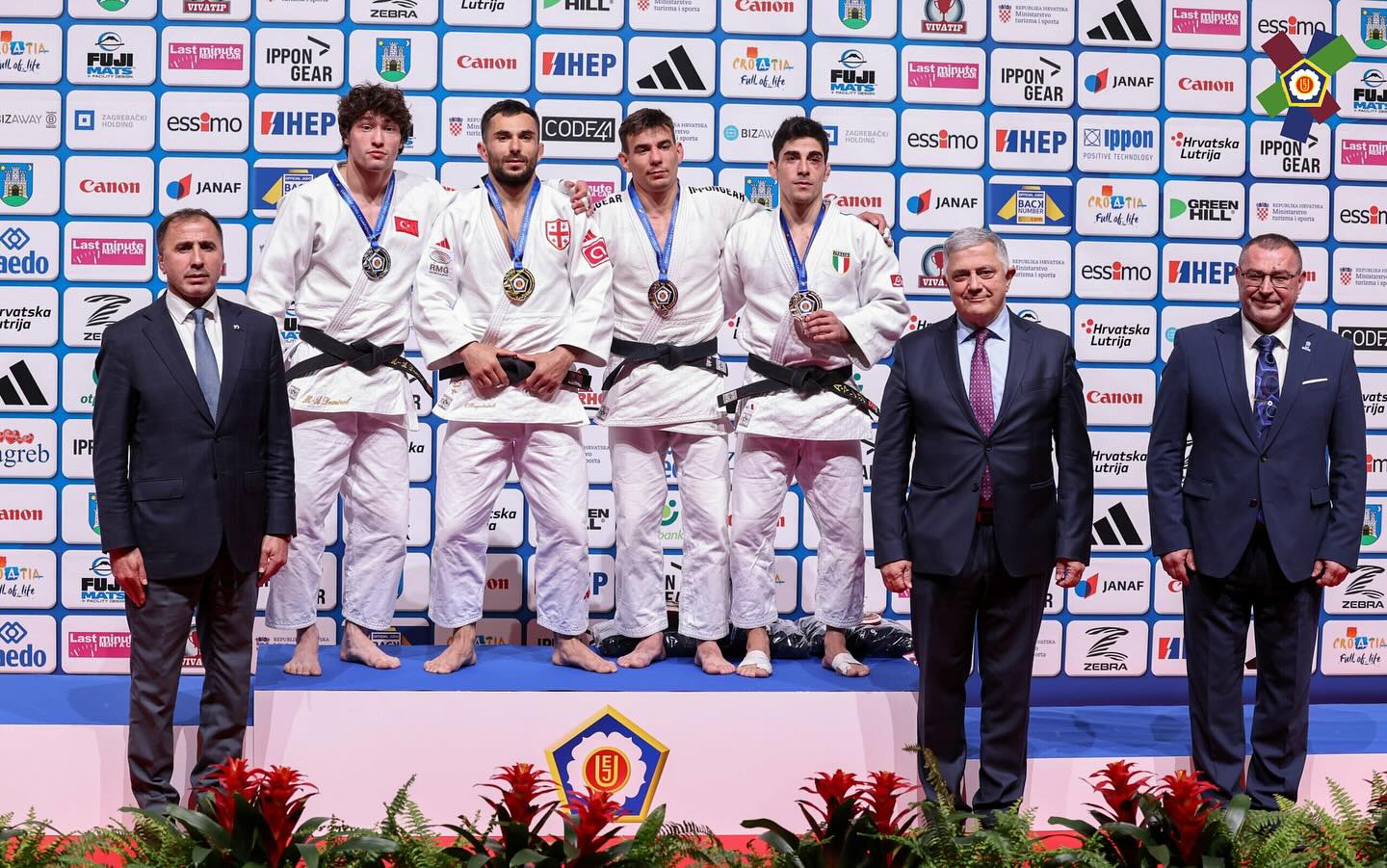 AVRUPA JUDO ŞAMPİYONASINDA  TÜRK BAYRAKLARINI DALGALANDIRDILAR