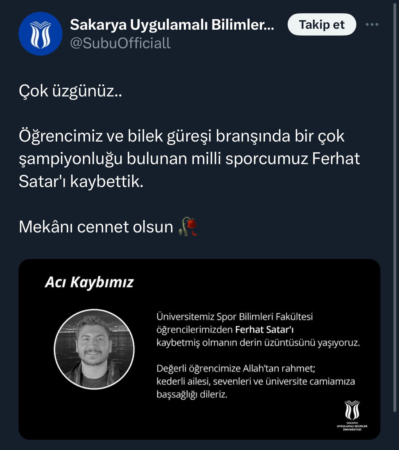 Bir Gün Önce Şampiyonadaydı, Ağaca Asılı Halde Bulundu
