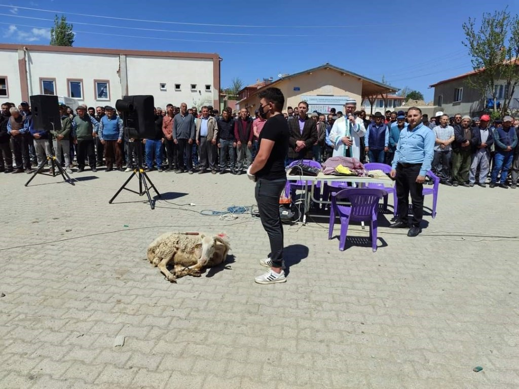 YAĞMUR DUASINA ÇIKIP, ADAK KESTİLER