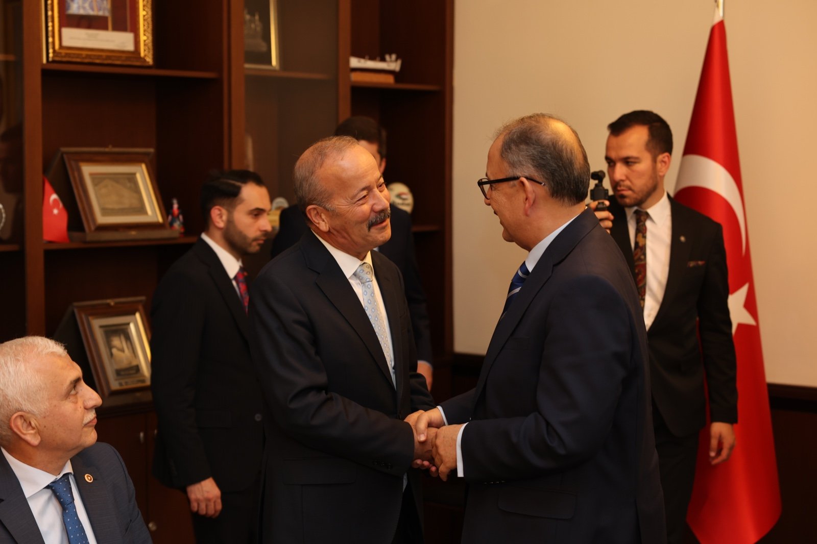 MHP'li Taytak Bakan Özhaseki'yle Bir Araya Geldi
