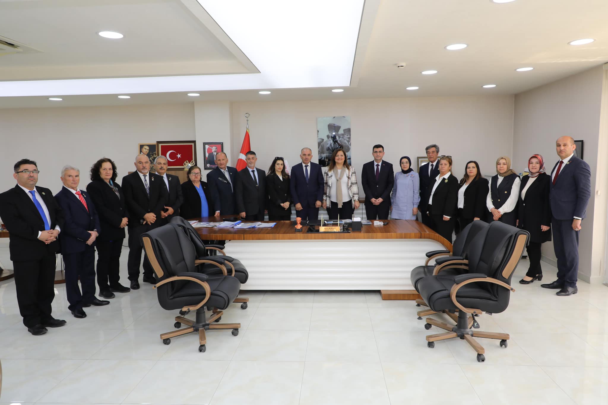 BAŞKAN KÖKSAL'A  ÜST DÜZEY ZİYARET