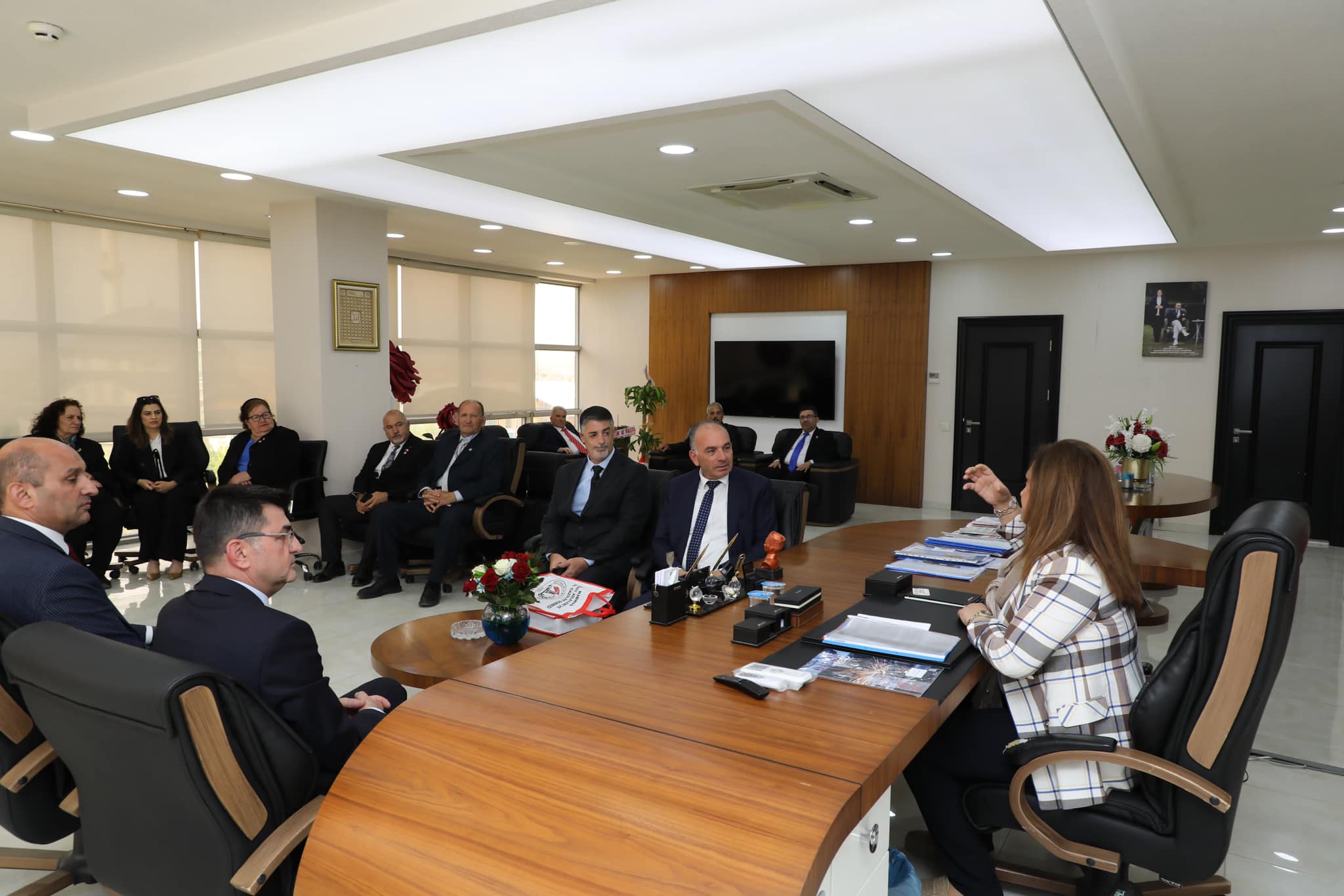 BAŞKAN KÖKSAL'A  ÜST DÜZEY ZİYARET