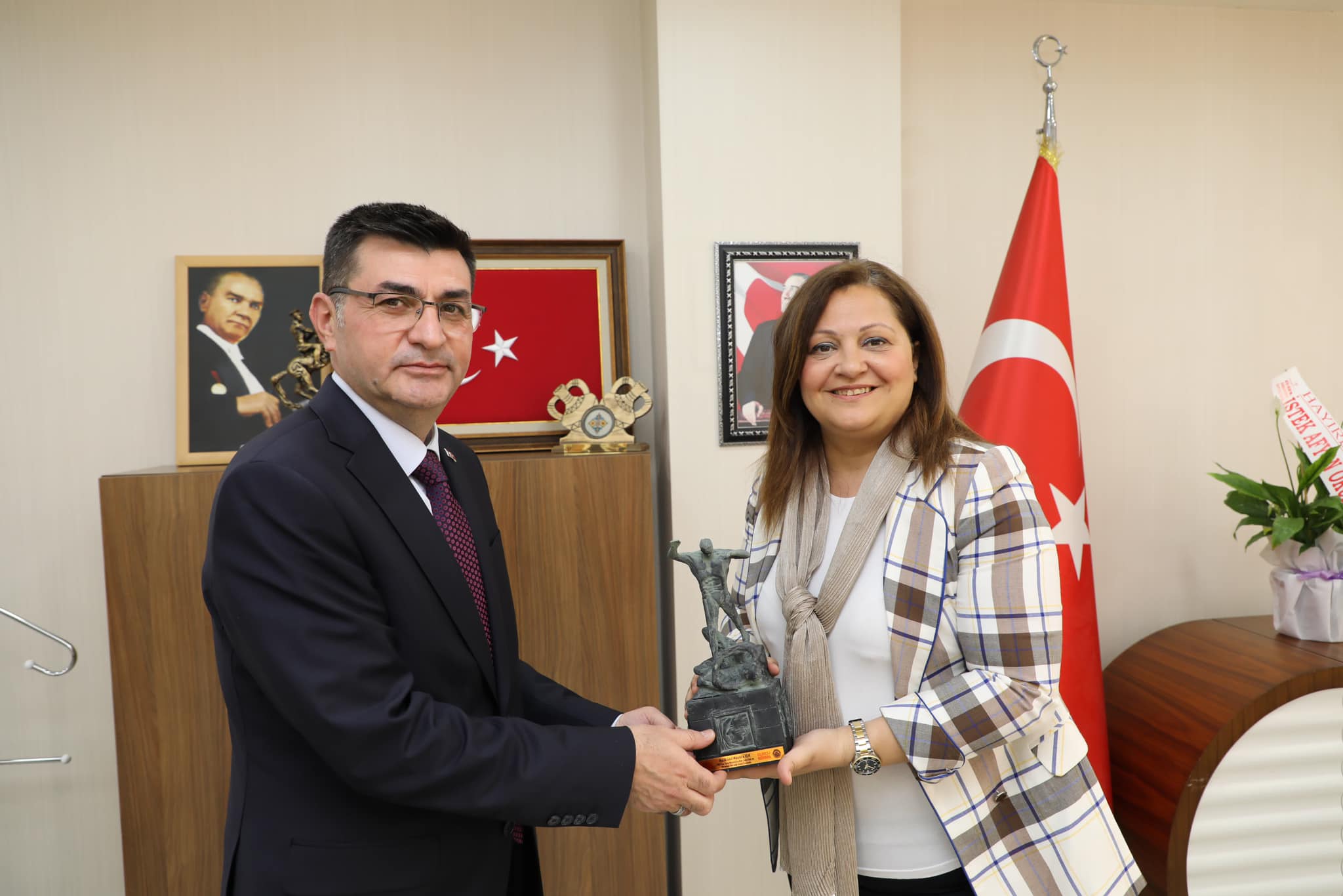 BAŞKAN KÖKSAL'A  ÜST DÜZEY ZİYARET