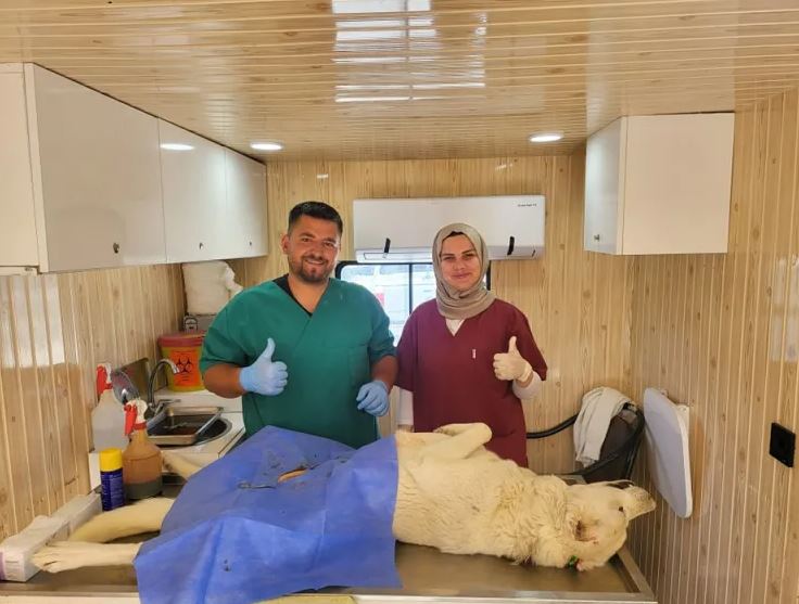 EMİRDAĞ BELEDİYESİ CAN DOSTARIMIZIN YANINDA