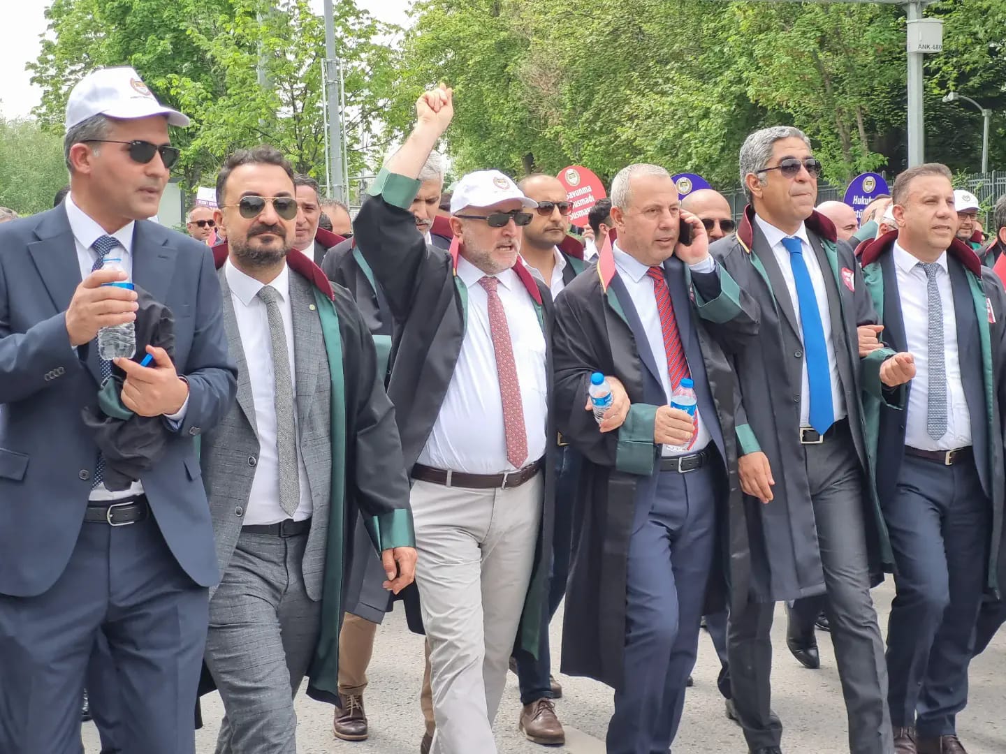 Baro Başkanı Şahin ve Ekibi Büyük Savunma Mitingine Katıldı