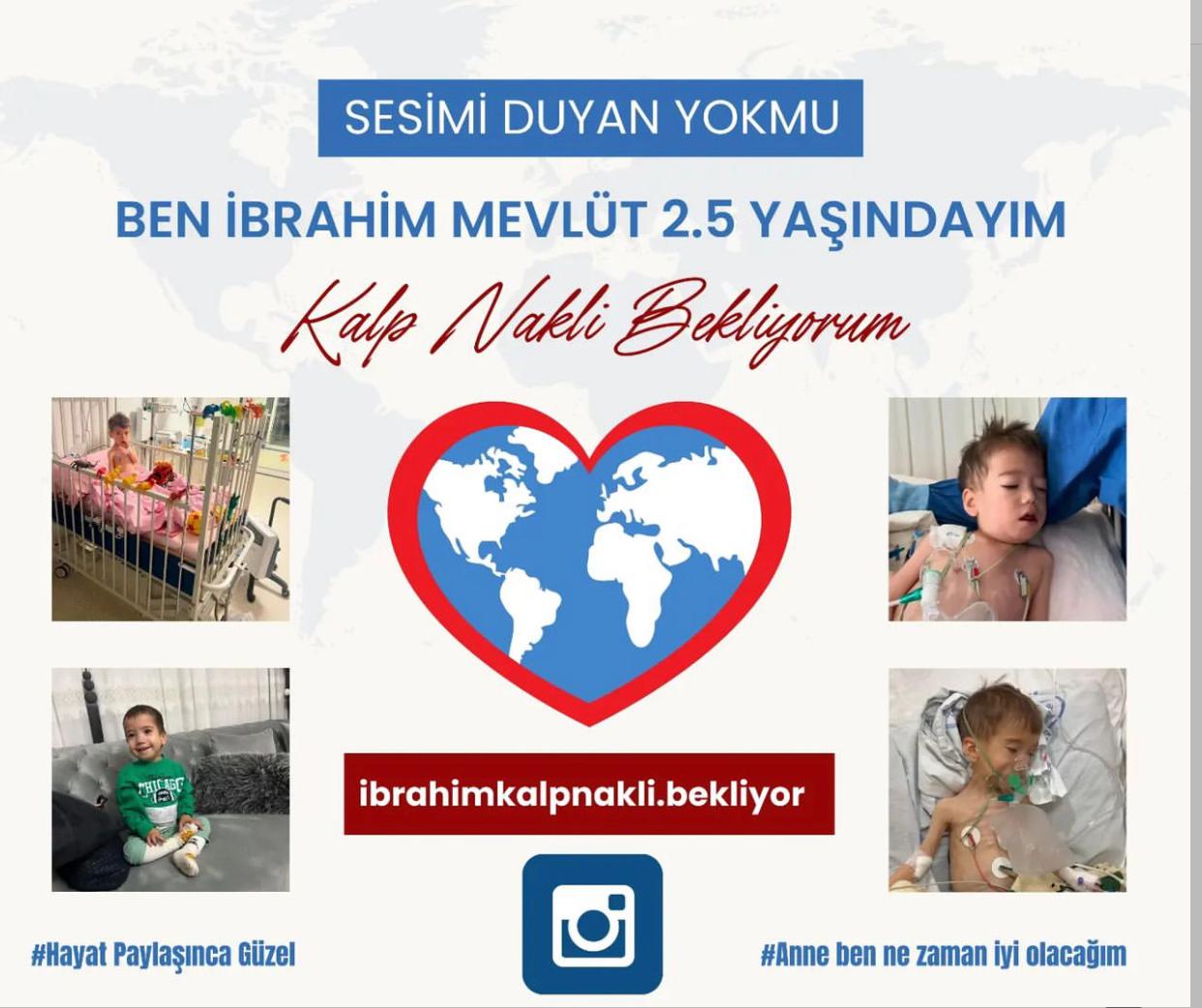 Küçük İbrahim Kalp Nakli Bekliyor: Ailenin Uzun Mücadelesi