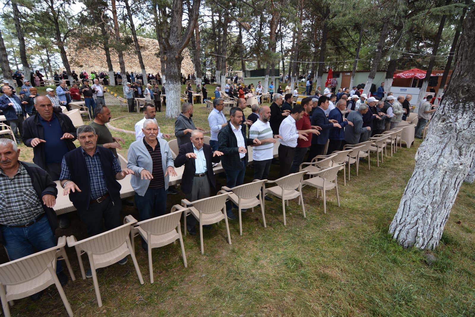 Başkan Öztaş Yağmur Duasına Katıldı