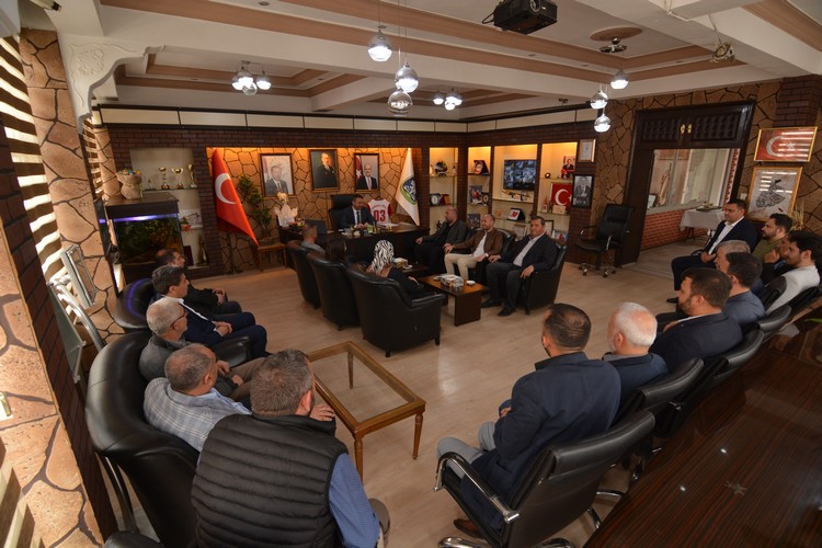 Sizlerin gayretli çalışmaları ve halkımızın teveccühleri neticesinde buradayız.