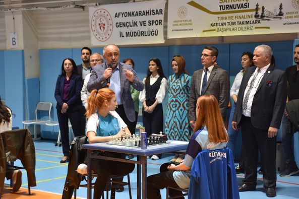 KYK Satranç Türkiye Şampiyonası Heyecanı Afyonkarahisar’da Başladı